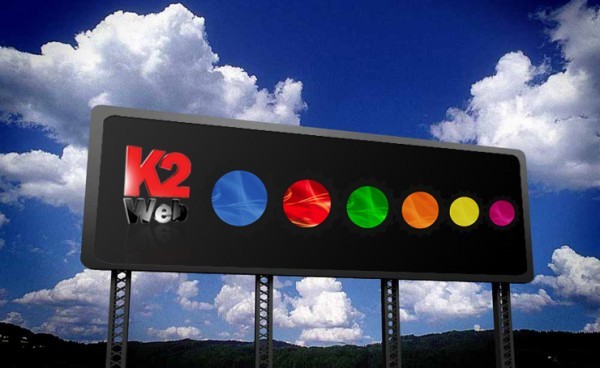 A K2Web inova em divulgação